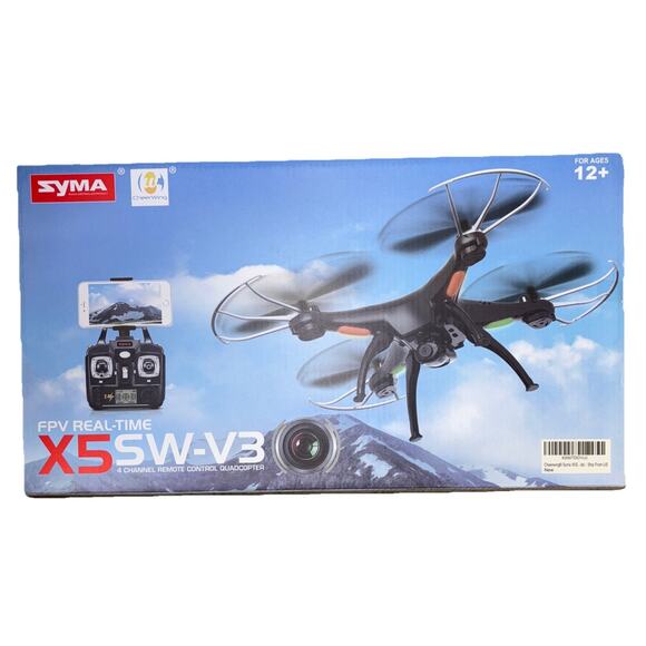 Cheerwing Syma X5SW-V3 Video Transmission 4 Channel Remote Control Quadcopter - Picture 1 of 6